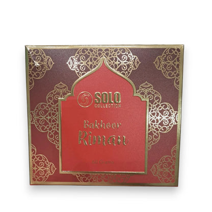 Solo Collection Bakhour Riman 60g, Premium Arabic Incense Oud Fragrance for Home, Majlis & Special Occasions - Damoo