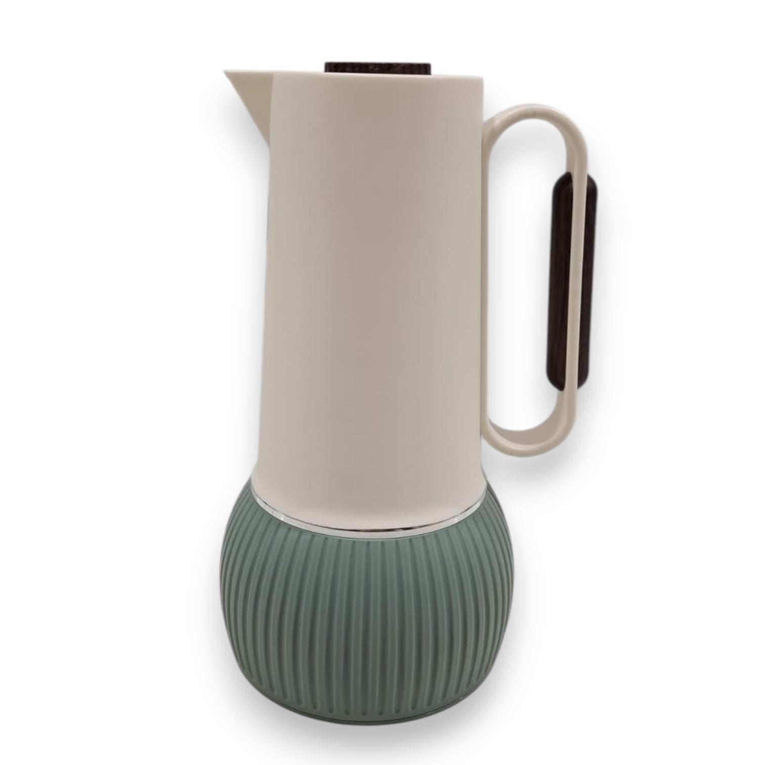 GERMAX 1 Liter Insulated Thermal Jug – Modern Coffee & Tea Vacuum Flask with Handle | Hot & Cold Beverage Carafe for Home, Office & Travel - Damoo