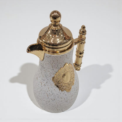 Pilsco Vacuum Flask Set – 0.7L & 1.0L Double Wall Insulated Coffee & Tea Thermos with Elegant Handle Design | Arabic Style Hot & Cold Server Set - Damoo