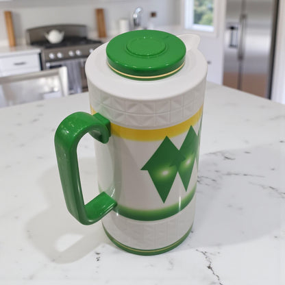 DAMOO Original Thermos Flask – 1L Hot & Cold Vacuum Jug with Easy Pour Handle | Durable Plastic Insulated Kettle for Coffee, Tea & Water - Damoo