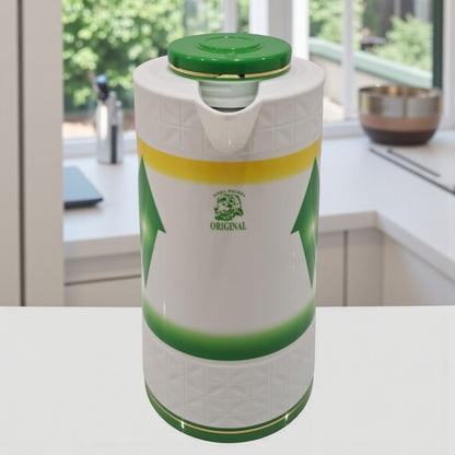 DAMOO Original Thermos Flask – 1L Hot & Cold Vacuum Jug with Easy Pour Handle | Durable Plastic Insulated Kettle for Coffee, Tea & Water - Damoo