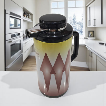 Legend Thermos Flask – 1.3L Hot & Cold Vacuum Jug with Black Lid | Double Wall Insulated Coffee, Tea & Water Server - Damoo