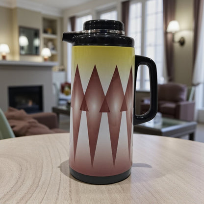 Legend Thermos Flask – 1.3L Hot & Cold Vacuum Jug with Black Lid | Double Wall Insulated Coffee, Tea & Water Server - Damoo