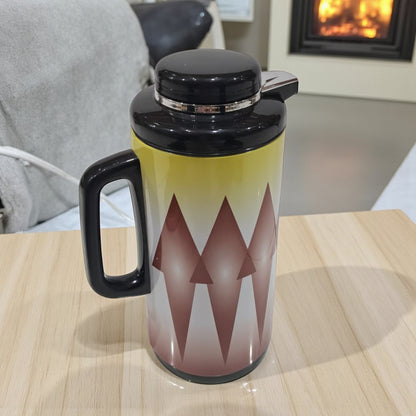 Legend Thermos Flask – 1.3L Hot & Cold Vacuum Jug with Black Lid | Double Wall Insulated Coffee, Tea & Water Server - Damoo