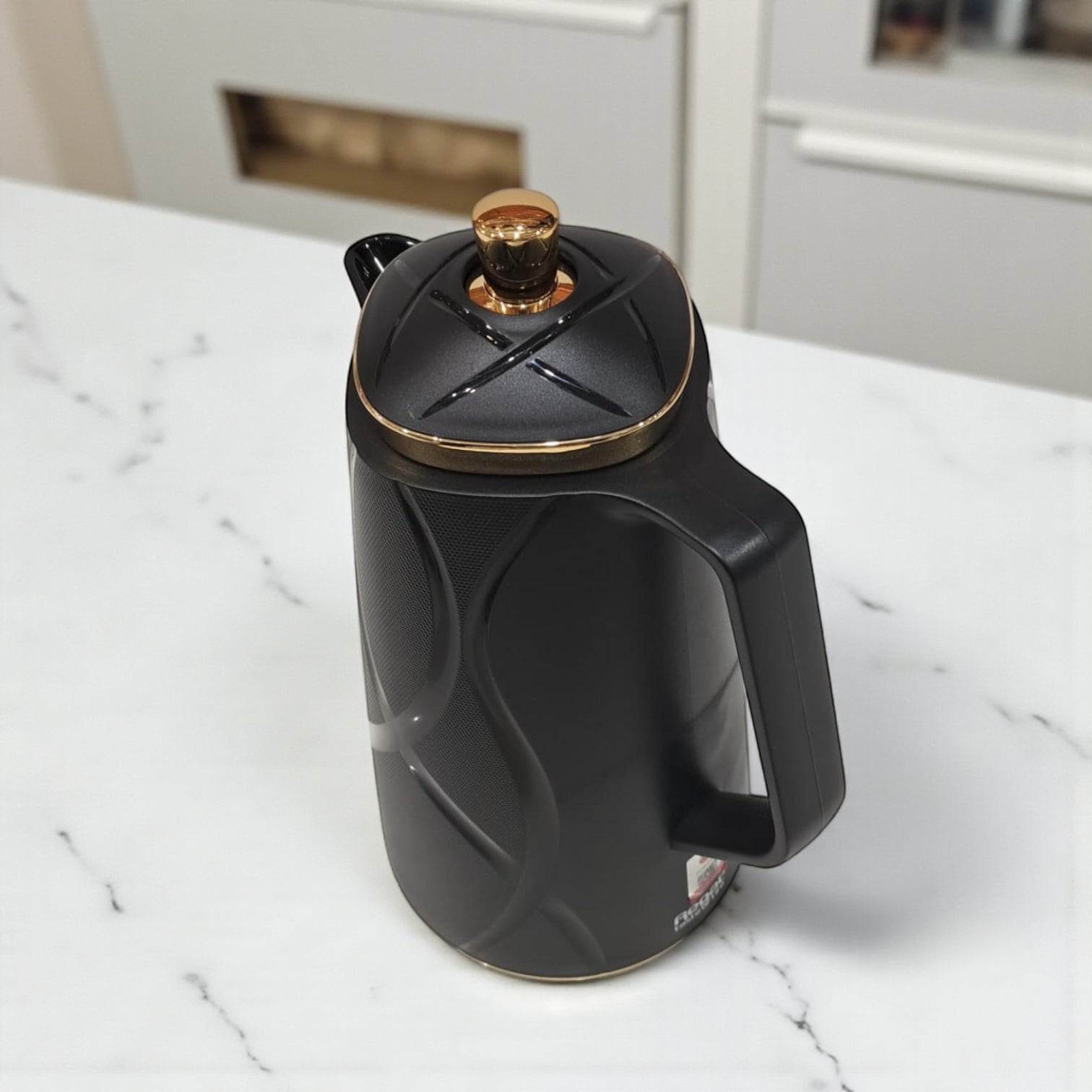 Regal 1.0L Vacuum Flask – Premium Double-Wall Insulated Thermos with Elegant Chrome Lid, Easy-Pour Spout, and Ergonomic Handle | Keeps Drinks Hot & Cold for Hours | Taste of Life Series