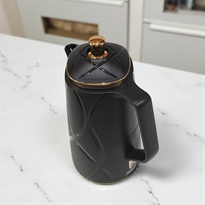 Regal 1.0L Vacuum Flask – Premium Double-Wall Insulated Thermos with Elegant Chrome Lid, Easy-Pour Spout, and Ergonomic Handle | Keeps Drinks Hot & Cold for Hours | Taste of Life Series