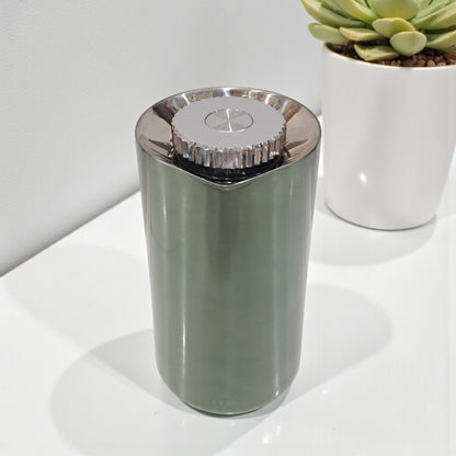 Stainless Steel Double Wall Vacuum Flask Set – 0.35L + 0.6L Insulated Coffee & Tea Thermos with Elegant Metallic Finish and Easy-Pour Handle – Modern Thermal Jugs for Home, Office & Travel - Damoo