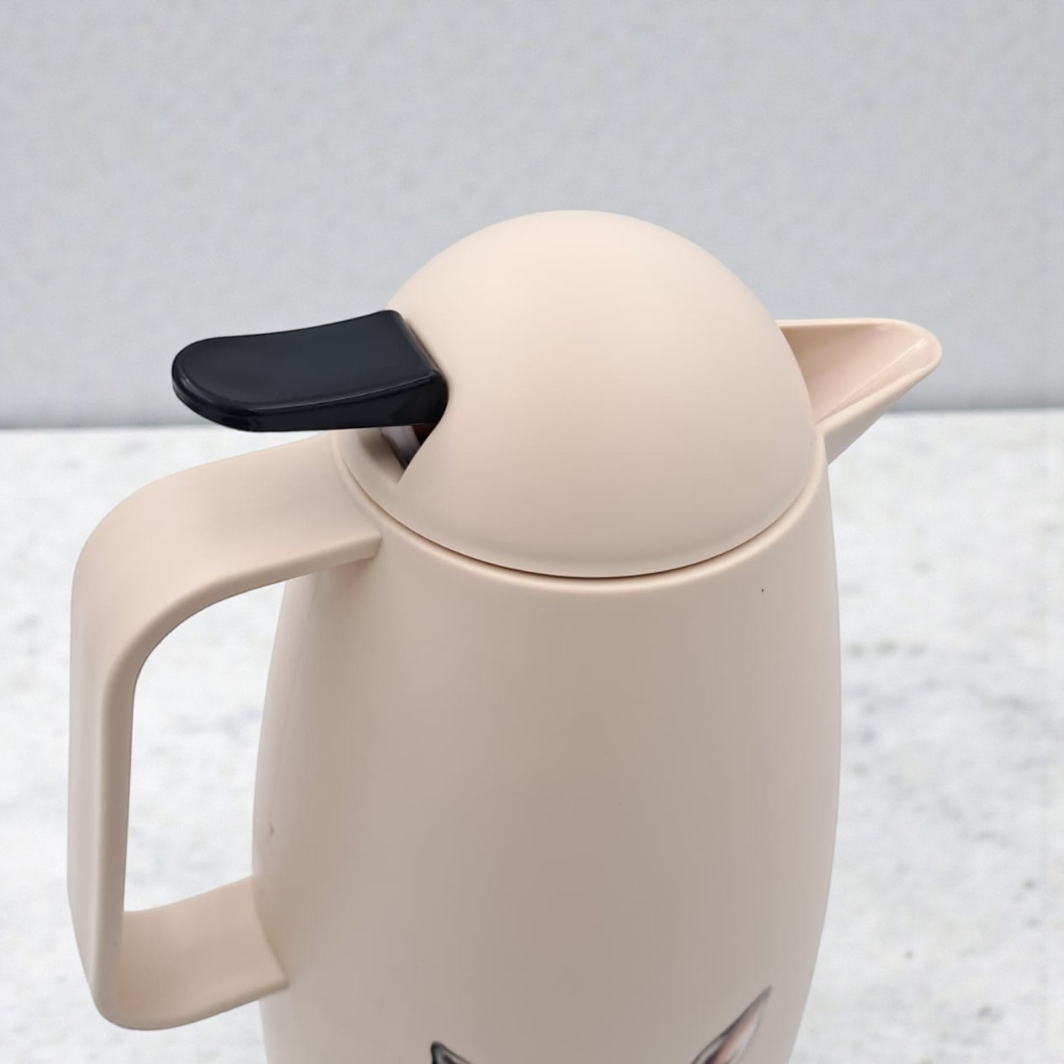 Crystal House Vacuum Flask with Deer Design | Double-Wall Insulated Thermos | Leakproof & Heat Retaining Carafe for Hot or Cold Beverages - Damoo
