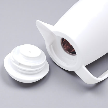 Crystal House Vacuum Flask | Insulated Coffee & Tea Thermos | Premium Arabic Dallah-Style Flask | 1L Capacity | Heat-Retention Thermal Jug - Damoo