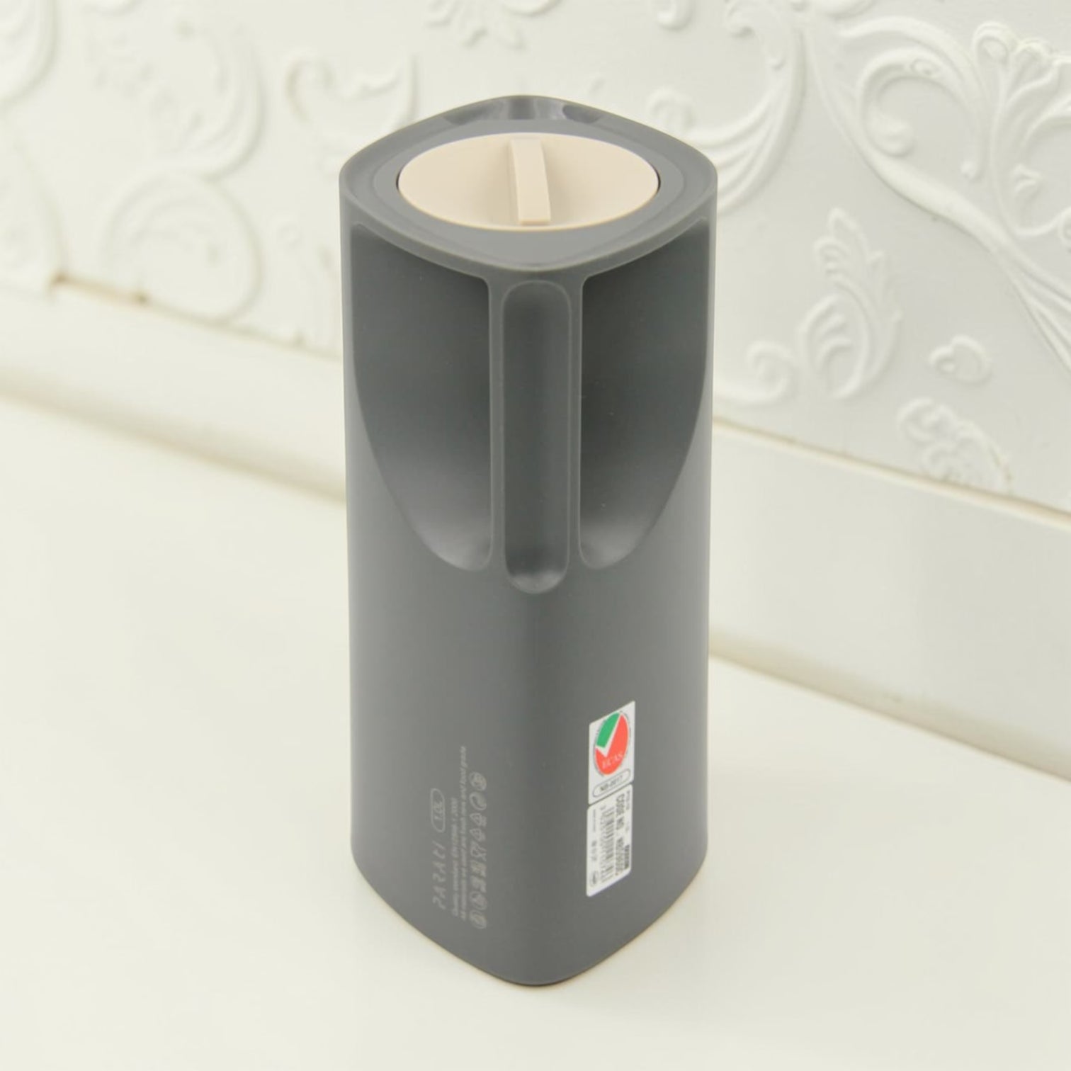 1L Slim Insulated Coffee & Tea Thermos Flask – Modern Tall Vacuum Carafe with Ergonomic Handle and Secure Lid for Home, Office, and Majlis Serving - Damoo