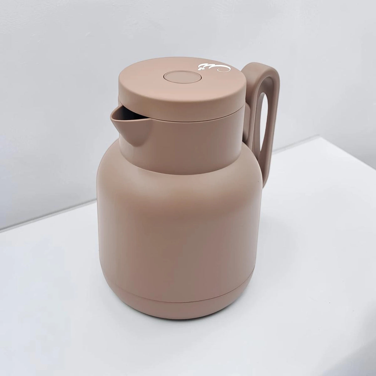 RAZ Vacuum Flask 2-Piece Set 1.0L Each – Thermal Insulated Tea & Coffee Server with Ergonomic Handle for Hot & Cold Beverages - Damoo