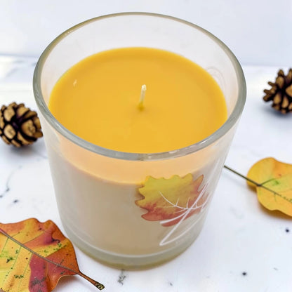 Scented Glass Jar Candle with Lid, Aromatherapy Candle for Home Fragrance, Long Lasting Decorative Candle (9H x 8.5L × 8.5W CM) - Damoo