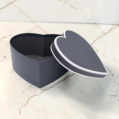 Heart Shape Gift Storage Box with Lid for Flowers, Chocolates, Jewelry & Valentine’s Day Hampers – Decorative Heart Packaging Box for Special Occasions - Damoo
