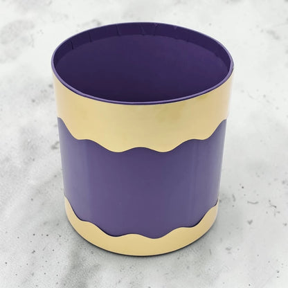 Round Luxury Gift Storage Box with Lid – Elegant Decorative Hat Box for Flowers, Chocolates, Hampers & Event Gifts – Available in 3 Sizes (20H x 20L x 20W CM) - Damoo