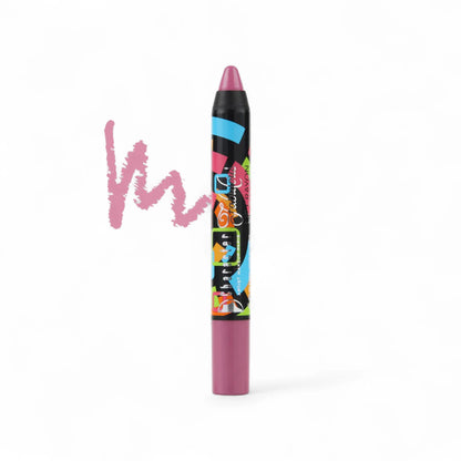 Character Fabulous Lip Crayon – Shade YL019. 16H matte lipstick crayon with waterproof, smudge-proof formula. Intense color, lightweight comfort & travel-friendly design. - Damoo