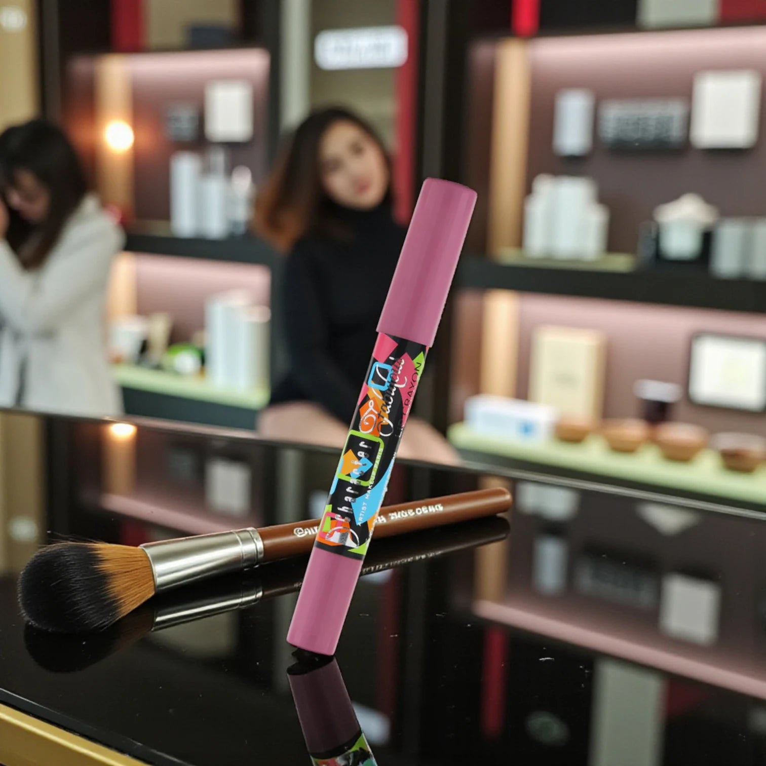 Character Fabulous Lip Crayon – Shade YL019. 16H matte lipstick crayon with waterproof, smudge-proof formula. Intense color, lightweight comfort & travel-friendly design. - Damoo