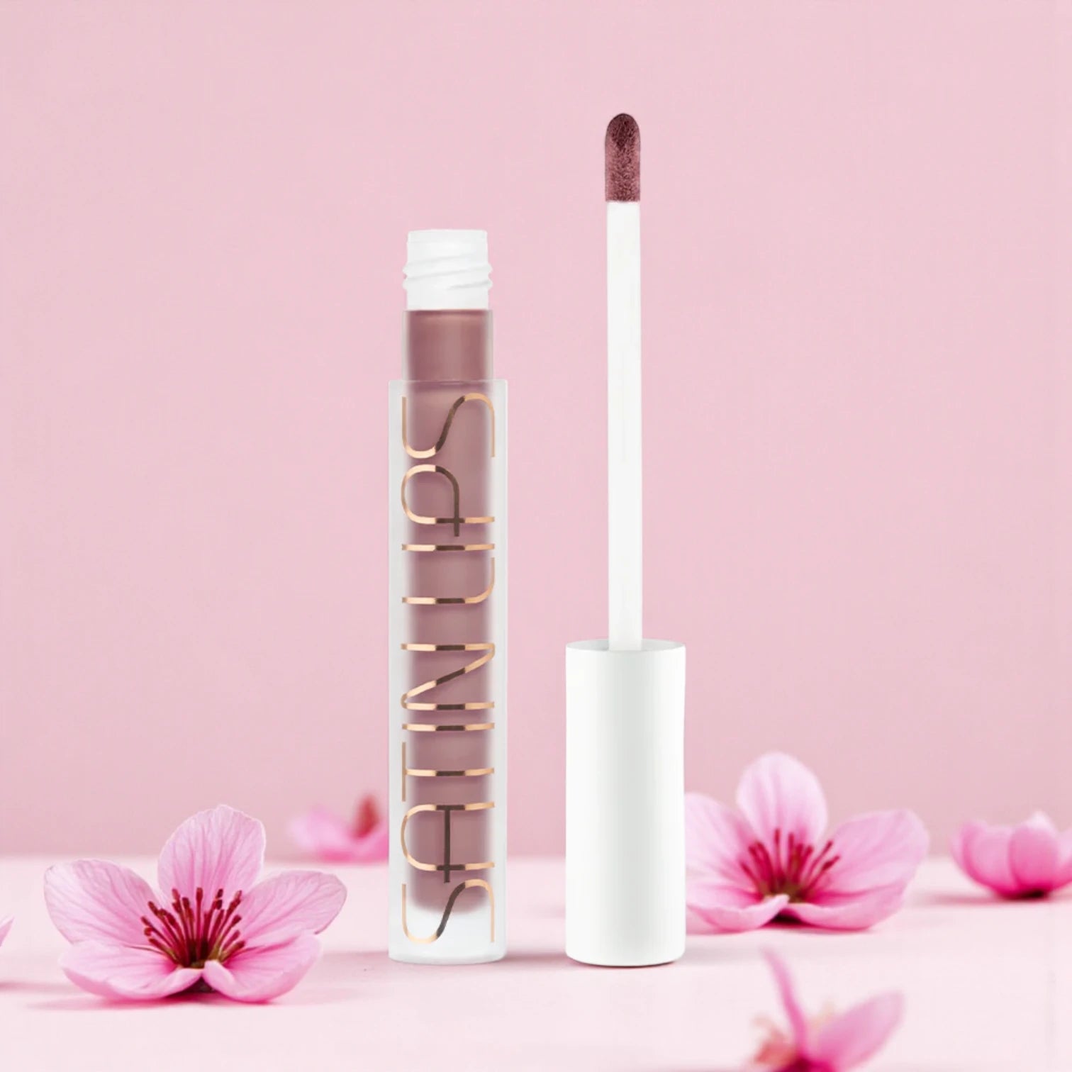 Forever52 Satin Lips Liquid Lip Gloss – Shade YSL010, Hydrating High-Pigment Gloss with Intense Shine, Smudge-Proof & Long-Lasting Formula - Damoo