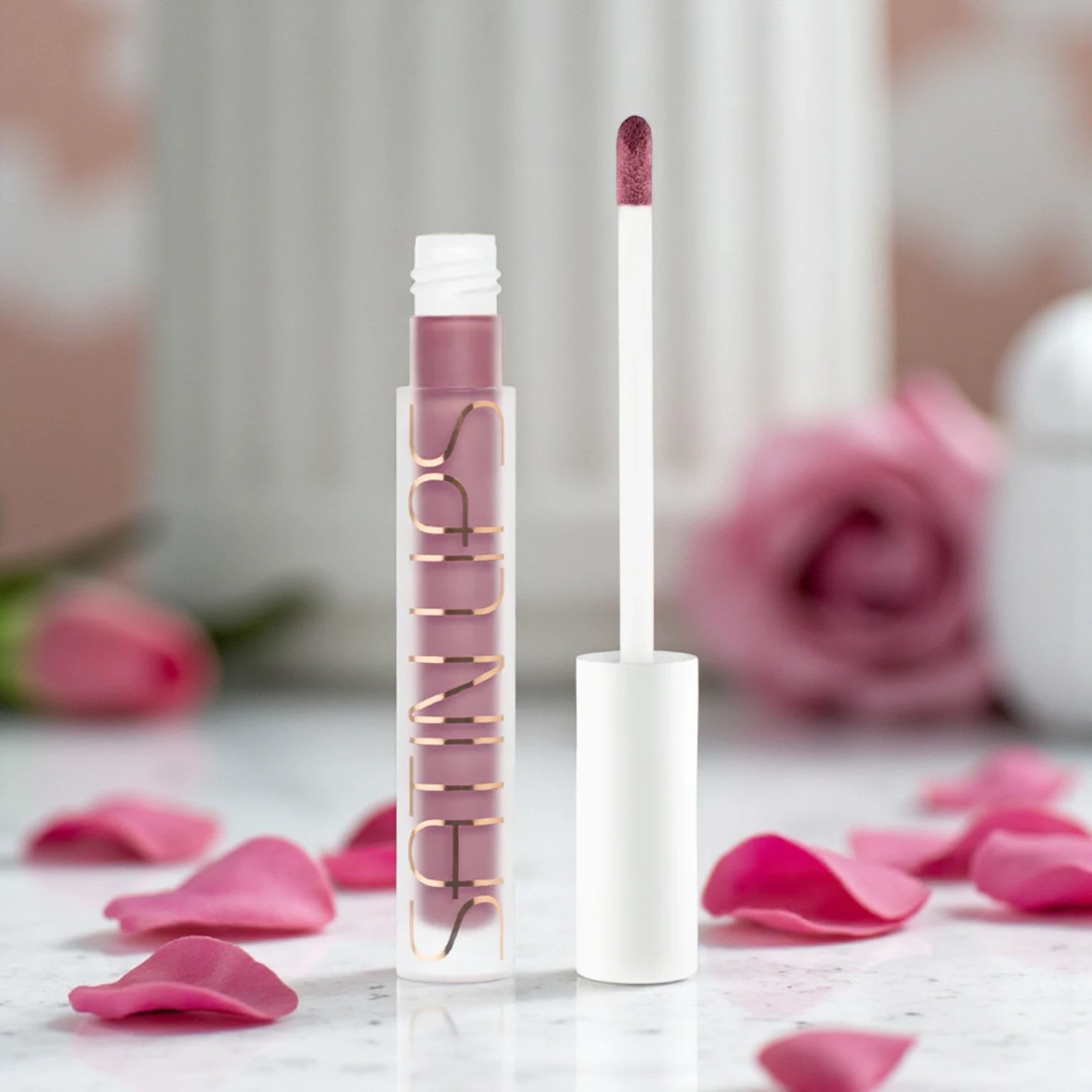 Forever52 Satin Lips Liquid Lip Gloss – Shade YSL011, Smudge-Proof High-Pigment Gloss, Hydrating Moisturizing Formula with Intense Shine - Damoo