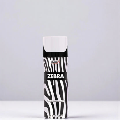 2 x Havex Zebra Perfumed Deodorant Body Spray for Men – Long-Lasting Bold Fragrance, 200ml Each | Value Pack with Fast Shipping - Damoo
