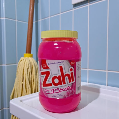 Zahi Super Gel Cleaner & Refresher - Rose Scent, 4 Litre | Multi-Surface Disinfectant for Kitchen, Floor, Bathroom & More