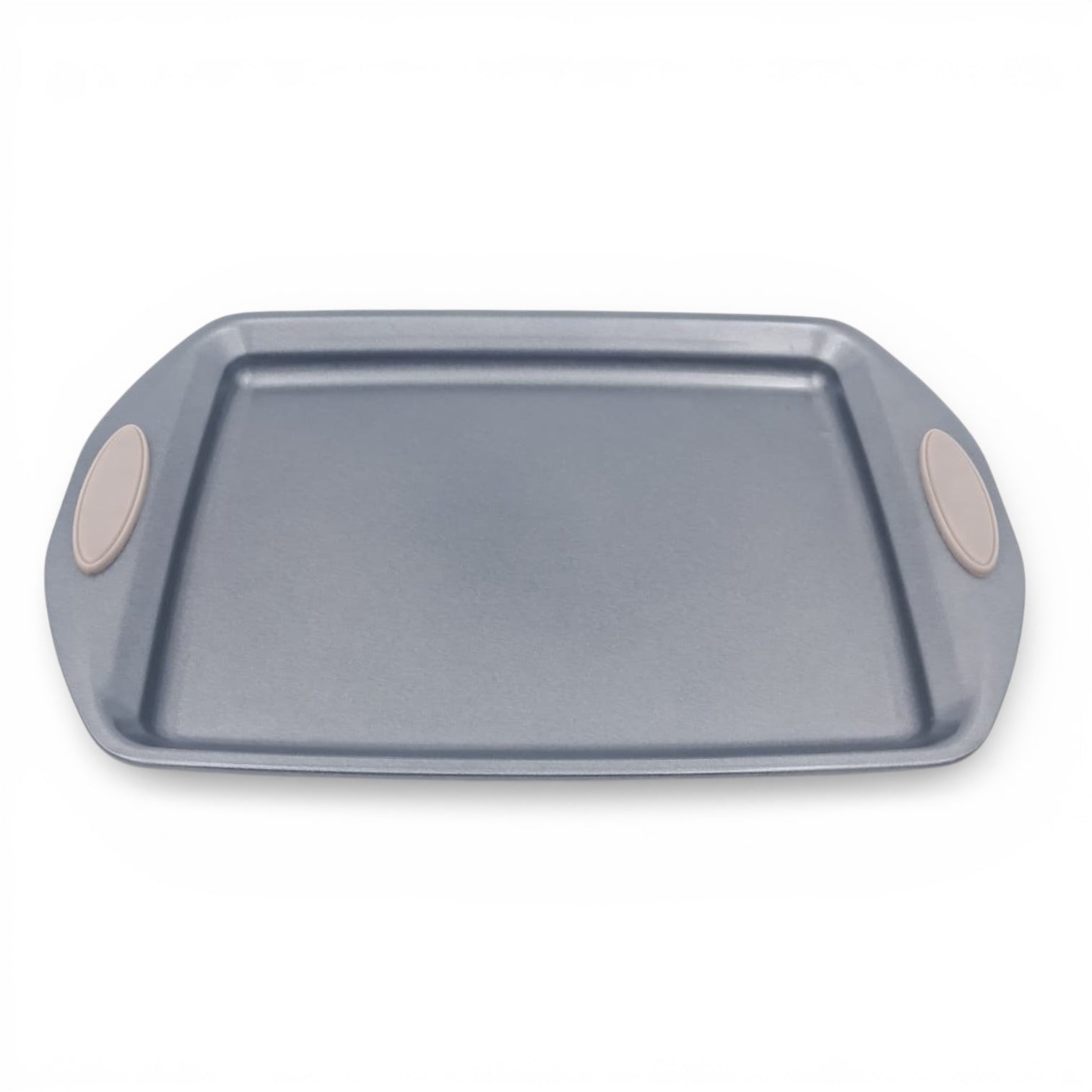 MSLE Non-Stick Metal Baking Dish with Easy-Grip Handles – Rectangular Oven Baking Pan, Gray (Available in 36L & 42L Sizes) - Damoo