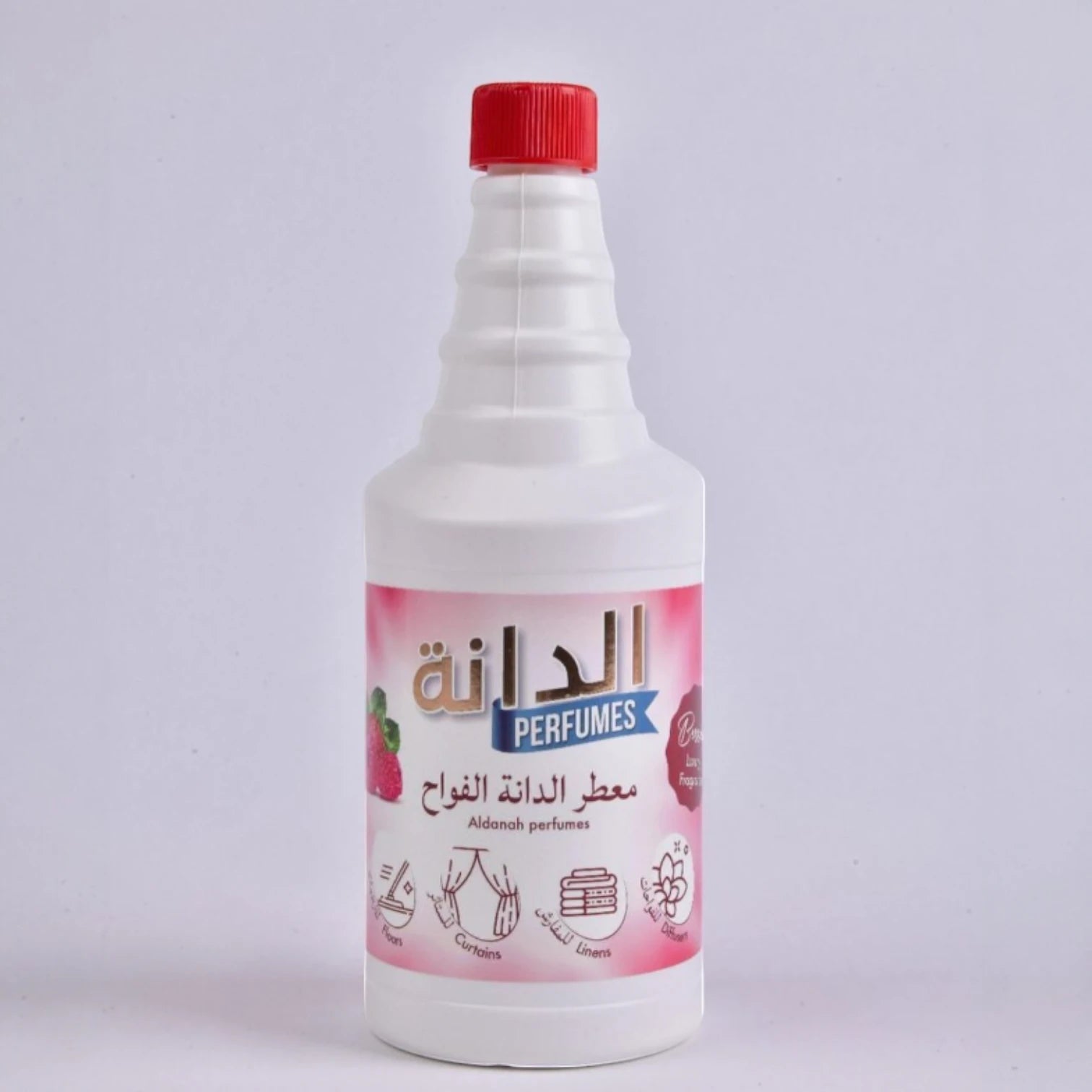 Al Danah Cleaner & Freshener – Berries Scent, 1000ML | Multi-Purpose Floor & Fabric Freshener, Diffuser Compatible, Fruity Long-Lasting Aroma - Damoo