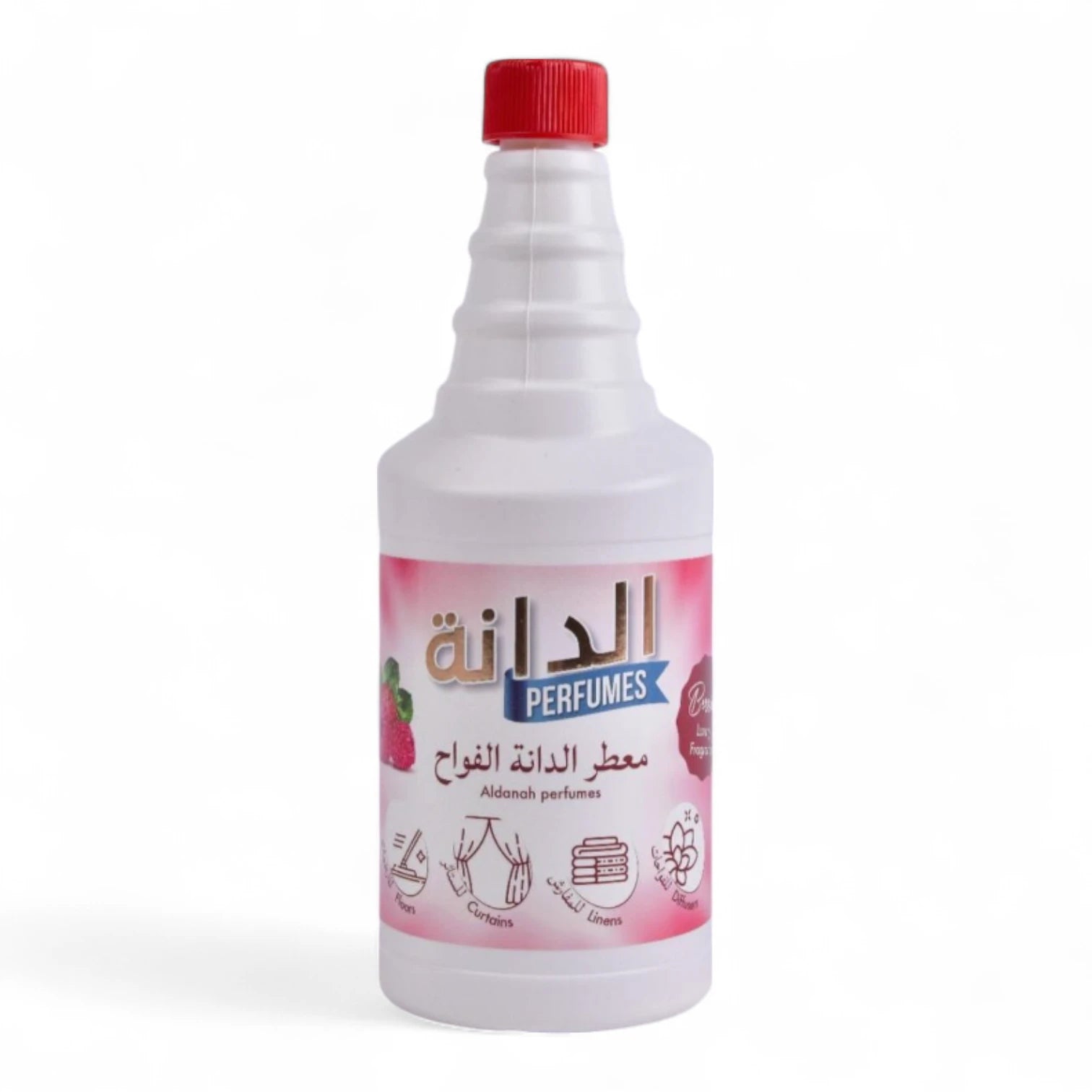 Al Danah Cleaner & Freshener – Berries Scent, 1000ML | Multi-Purpose Floor & Fabric Freshener, Diffuser Compatible, Fruity Long-Lasting Aroma - Damoo
