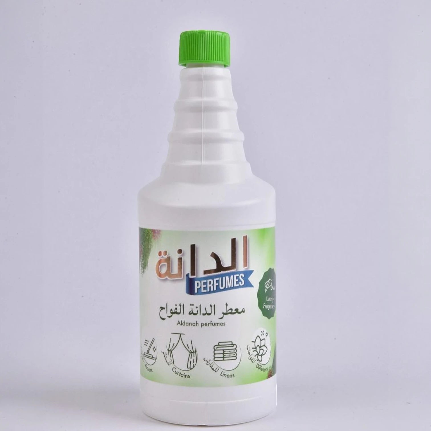 Al Danah Cleaner & Freshener – Pine Scent, 1000ML | Multi-Purpose Floor & Fabric Freshener, Diffuser Compatible, Crisp Forest Aroma - Damoo
