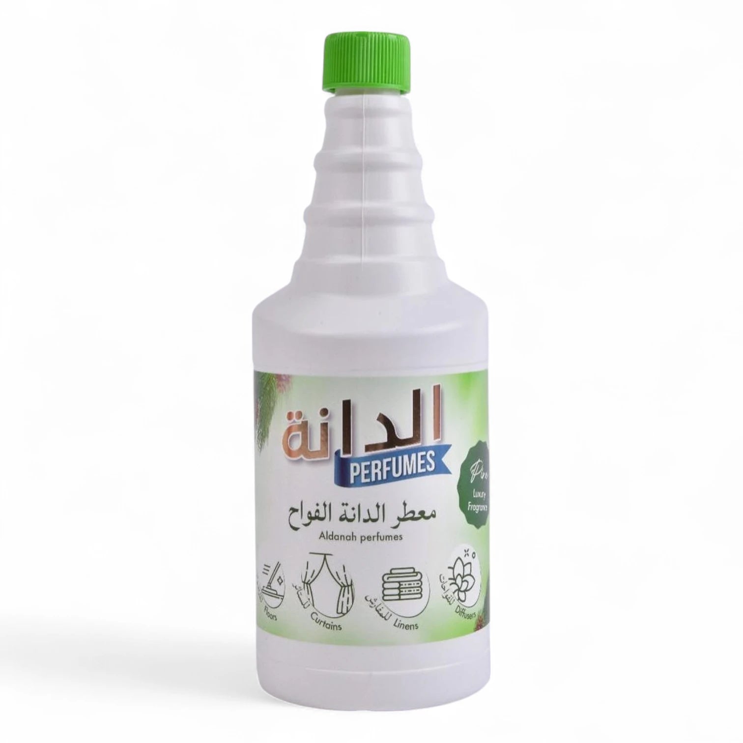 Al Danah Cleaner & Freshener – Pine Scent, 1000ML | Multi-Purpose Floor & Fabric Freshener, Diffuser Compatible, Crisp Forest Aroma - Damoo