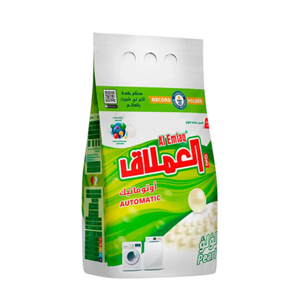 Al Emlaq Record Holder Automatic Detergent – Pearl Scent, 5KG Powerful Cleaning Formula - Damoo
