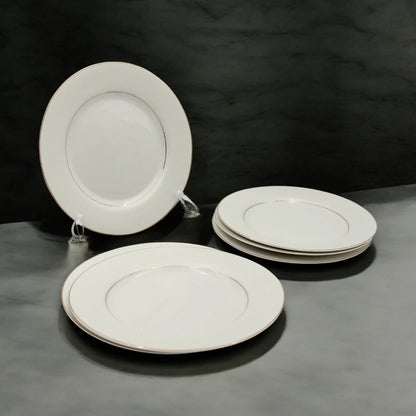 Al Habbai 28-Piece Dinnerware Set – Premium Plates and Bowls, Scratch Resistant, Microwave & Dishwasher Safe, Ideal for Dining, Serving, Kitchen, and Restaurants - Damoo