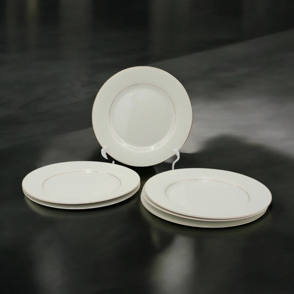 Al Habbai 28-Piece Dinnerware Set – Premium Plates and Bowls, Scratch Resistant, Microwave & Dishwasher Safe, Ideal for Dining, Serving, Kitchen, and Restaurants - Damoo
