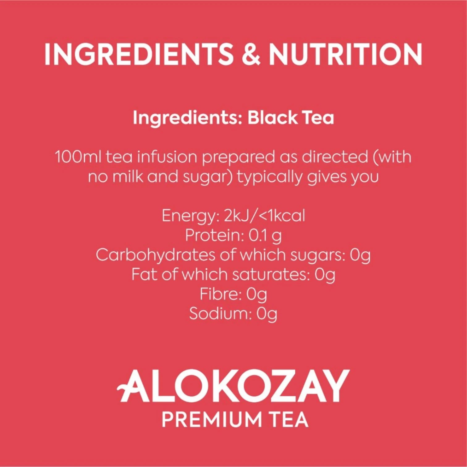 Alokozay Black Tea – 100 Envelope Tea Bags + FREE Mug | Premium Flavor, Color & Aroma – Rich & Refreshing Black Tea - Damoo