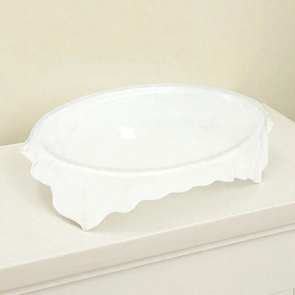 Ansa Luxury Acrylic Serving Tray – Clear Decorative Tray with Handles for Coffee Table, Vanity & Home Décor - Damoo