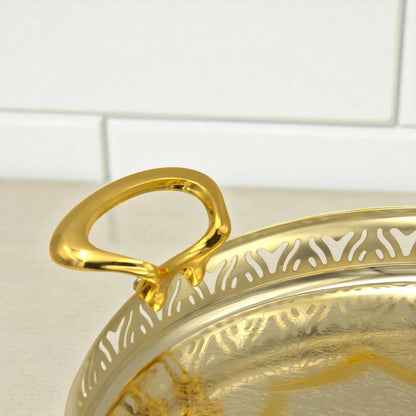 Ansa Luxury Collection High-Quality Serving Tray – Elegant Decorative Tray for Dining, Coffee Table & Home Décor - Damoo