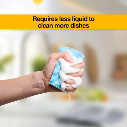 Atlantic Lemon Dishwashing Liquid – 1L Super Formula with Natural Lemon Extracts | Phosphate-Free, Powerful on Grease, Gentle on Hands - Damoo