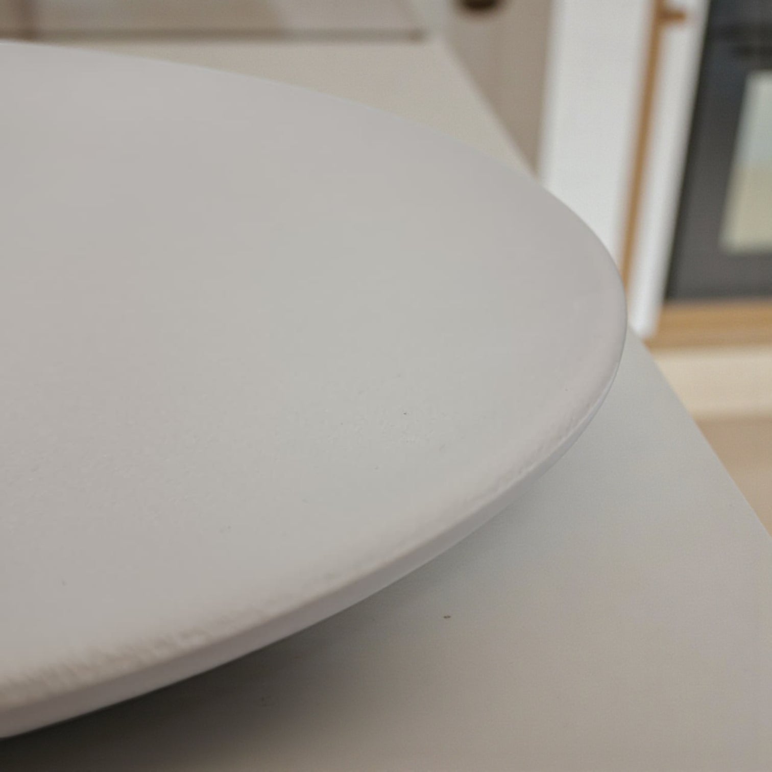 EDGE Melamine Flat Dinner Plate – Premium Unbreakable Plate for Main Courses & Serving | Heat & Cold Resistant | Food-Safe & Dishwasher-Safe | Modern Matte Finish Tableware