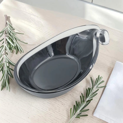 Kitchen Spoon Rest Holder, Heat Resistant Utensil Rest for Cooking Spoons Ladles Spatulas, Countertop Drip Tray, Available in Black and White - Damoo