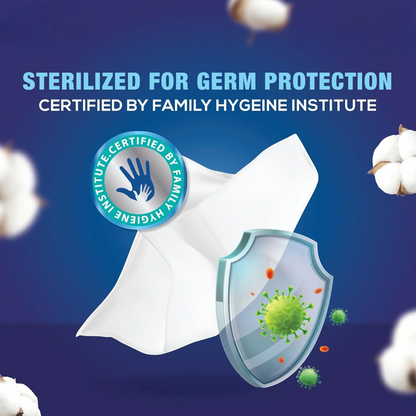 Fine Facial Tissue 130 Sheets X 2-Ply, Pack of 5 (4+1 Free) 🧻 | Sterilized Classic Variety Tissues for Germ Protection, Soft & Gentle for Home, Office & Travel - Damoo