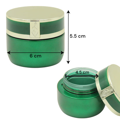 Bakhoor Storage Jar 100ML  – Multipurpose Storage Jar for Oud, Bakhoor, & More – Elegant Empty Container for Home Use - Damoo