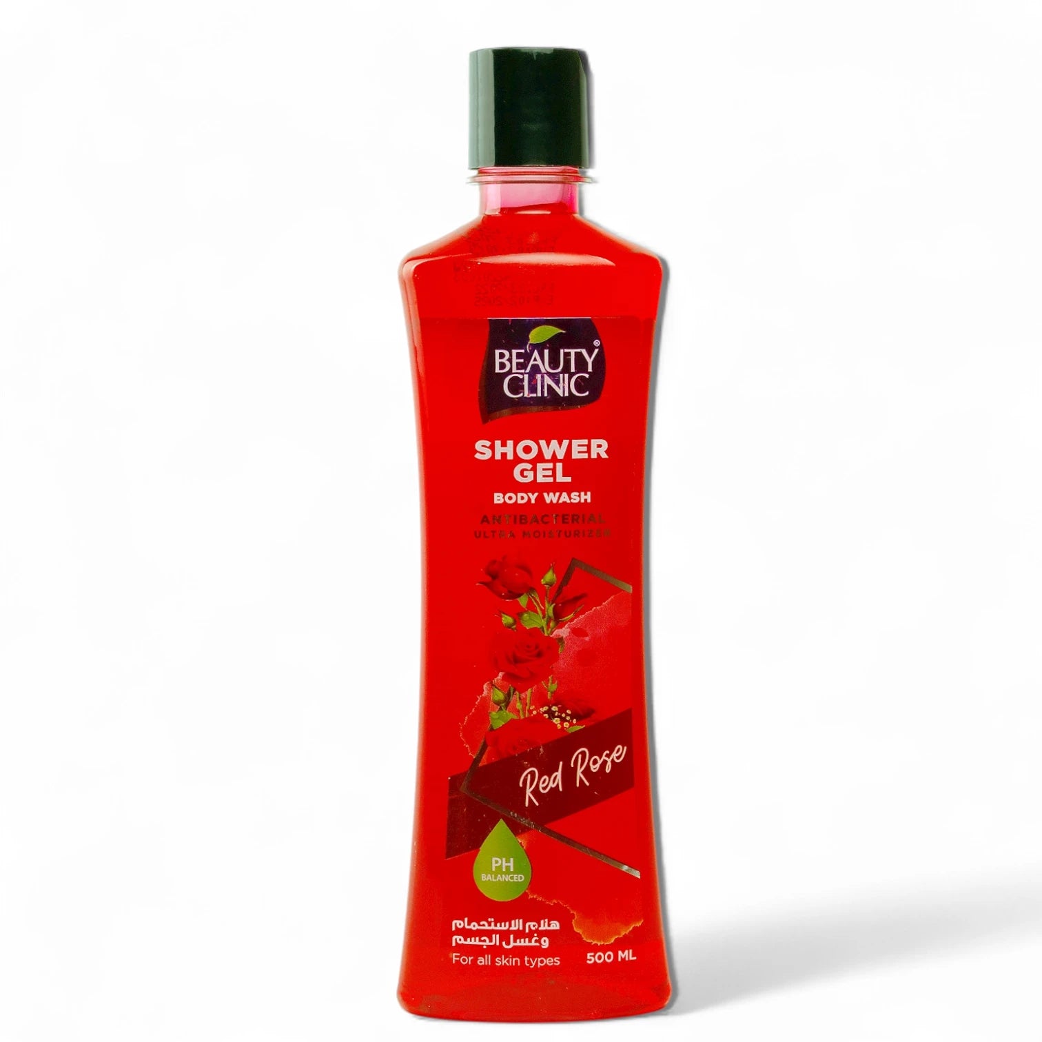 Beauty Clinic Shower Gel Rose, 500ml | Gentle, Luxurious & Silky Body Wash for Moisturized Skin - Damoo