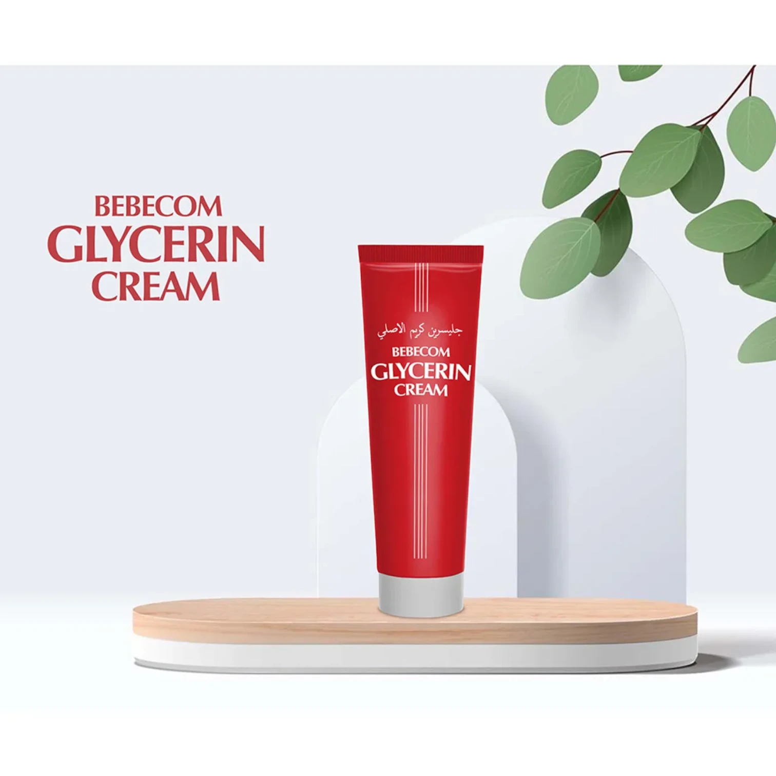 Bebecom Glycerin Cream Tube – Deep Hydration for Dry & Sensitive Skin with Antibacterial Protection – 75ml - Damoo