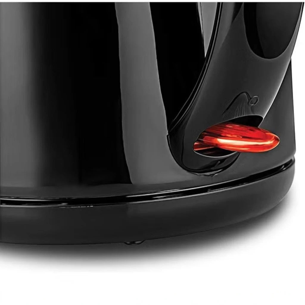 Black+Decker 1.7L Electric Kettle JC69-B5 – 2200W Cordless Stainless Steel Kettle with Concealed Heating Coil, Auto Shut-Off, Boil-Dry Protection & 360° Swivel Base – Black - Damoo
