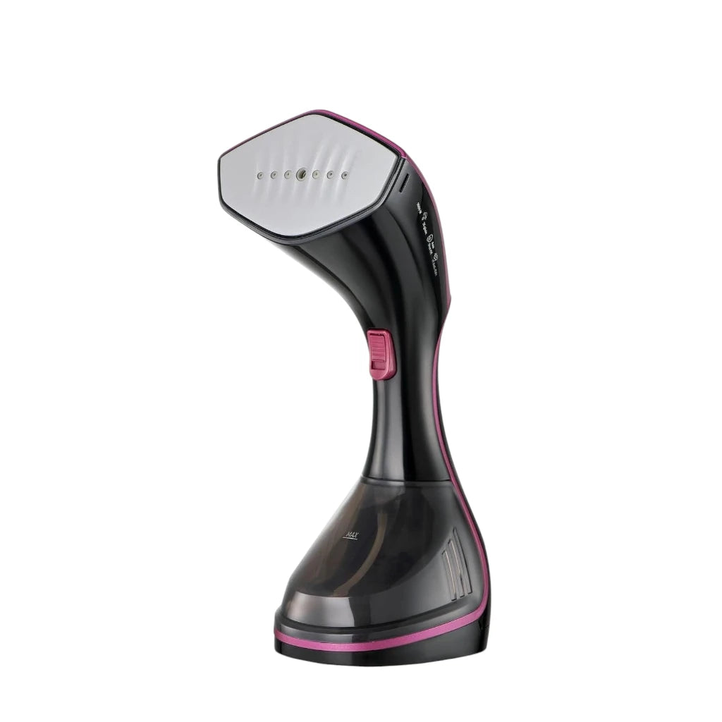 BLACK+DECKER 1600W Digital Handheld Garment Steamer  | 180° Swivel Hinge  | Variable Temperature Control  | Cool-Touch Handle  | Removable Drip Tray  | Multicolor – HSTD1600-B5 - Damoo