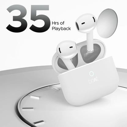 boAt Airdopes Alpha TWS Earbuds with 35H Playback, ASAP Charge, BEAST Gaming Mode, ENx Noise Reduction, IPX5 Water Resistance & boAt Signature Sound – Wireless Earbuds for iPhone & Android - Damoo