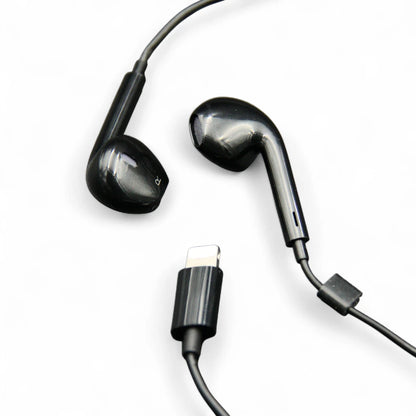 Borofone Lightning Earphones (1 m) – HD Sound, Comfortable Fit, Compatible with All lightning Devices including iPhone Series - Damoo