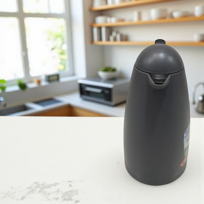 Crystal House Beige  Thermos Flask – Rainbow Milk & Biscuit Design | Double Wall Insulated Tea Flask for Hot & Cold Beverages - Damoo