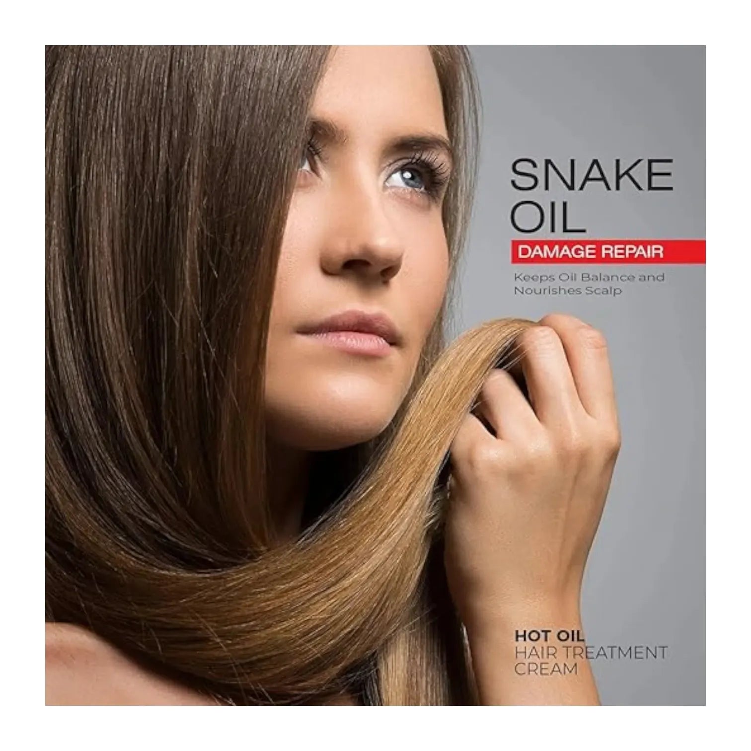 CD COSMO DESIGNS Snake Oil Hot Oil Hair Treatment Cream – 1000ml | Deep Conditioning & Damage Repair | For Dry, Damaged & Chemically Treated Hair | Adds Shine & Smoothness - Damoo