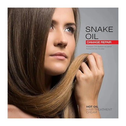 CD COSMO DESIGNS Snake Oil Hot Oil Hair Treatment Cream – 1000ml | Deep Conditioning & Damage Repair | For Dry, Damaged & Chemically Treated Hair | Adds Shine & Smoothness - Damoo