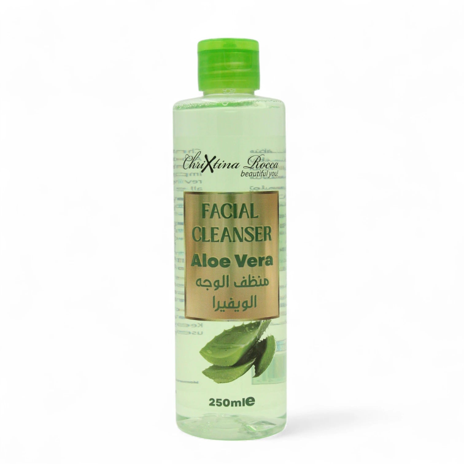 Chrixtina Rocca Aloe Vera Face Cleanser – 250ml | Gentle Daily Cleanser with Natural Aloe Extract | Deep Cleansing & Hydrating for All Skin Types - Damoo